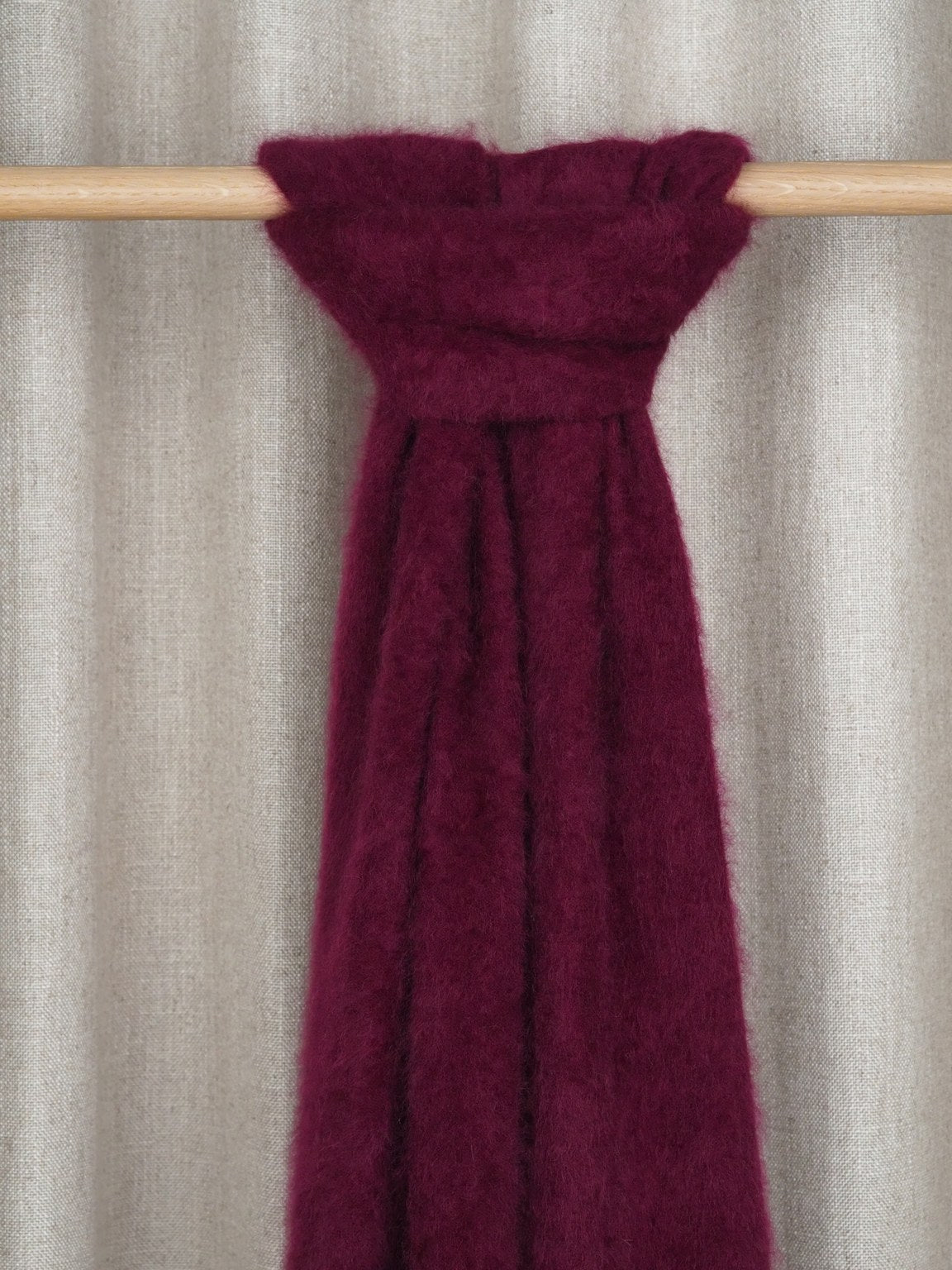 Cashmere scarf, Dark chocolate